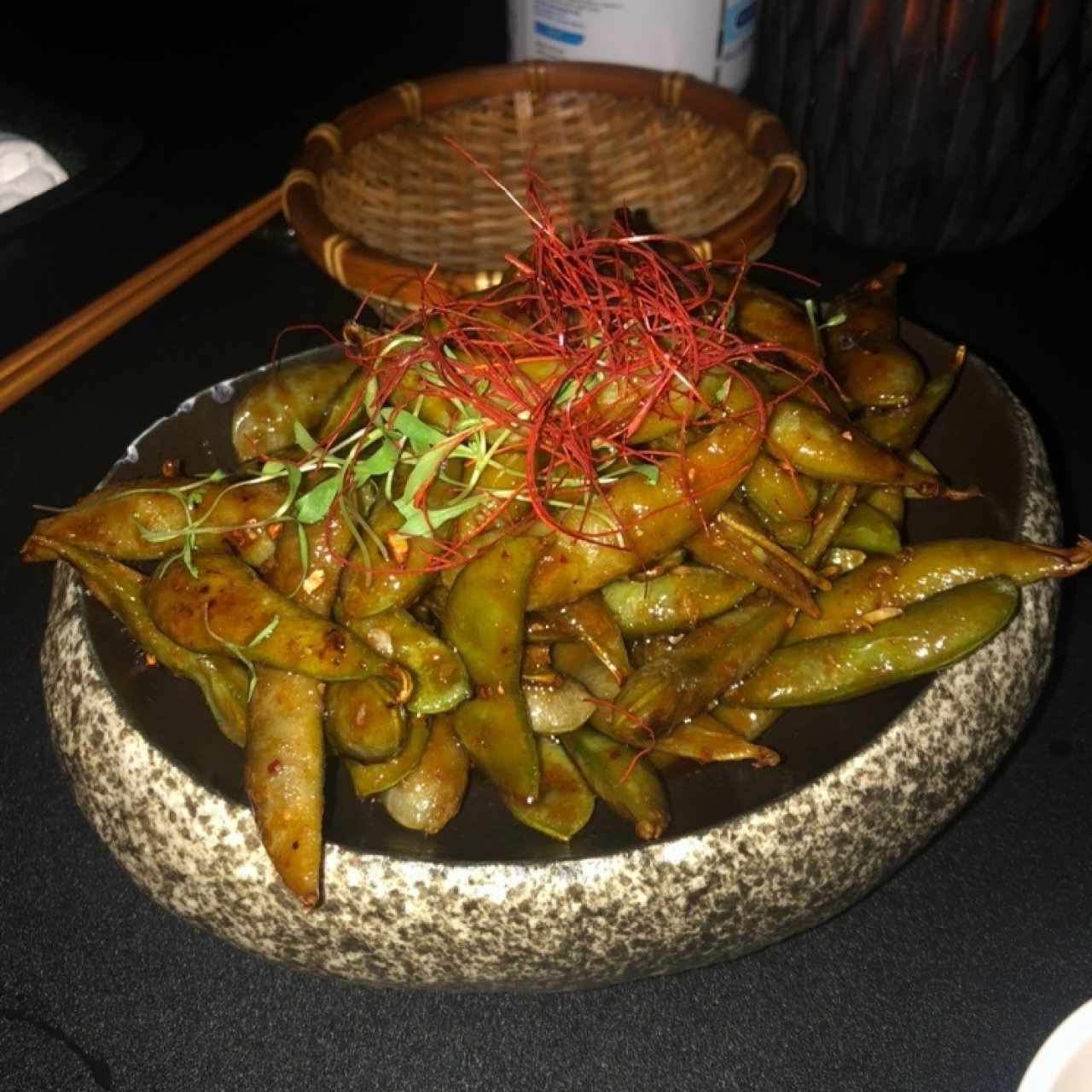 HOT - SPICY EDAMAME