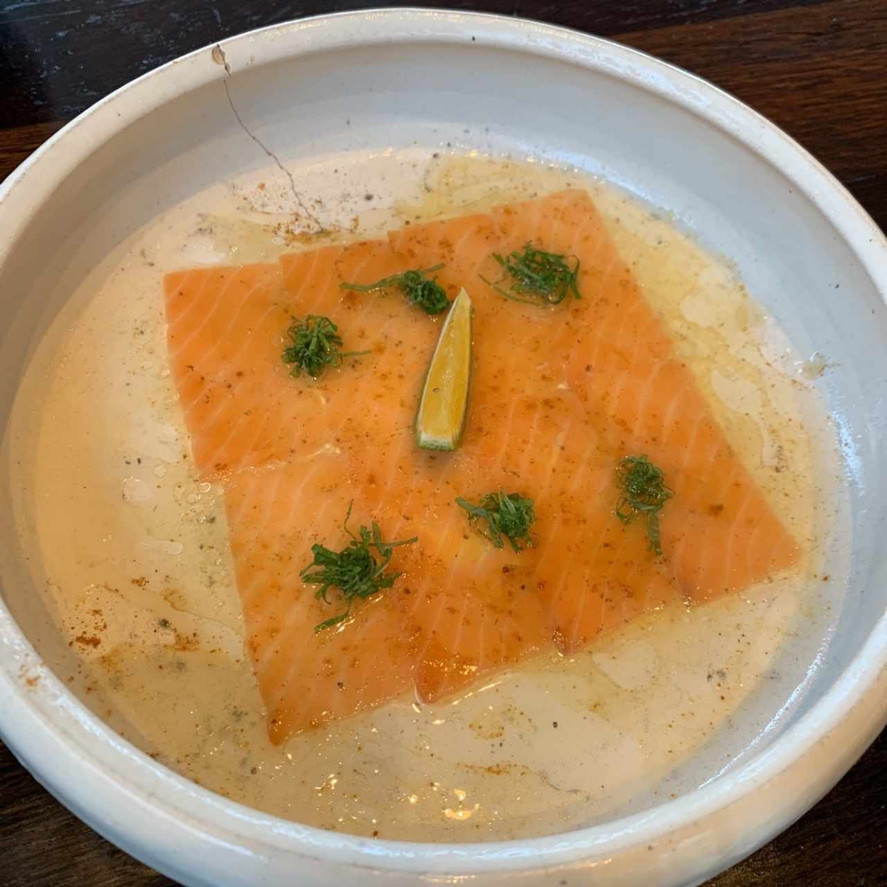 truffle salmon