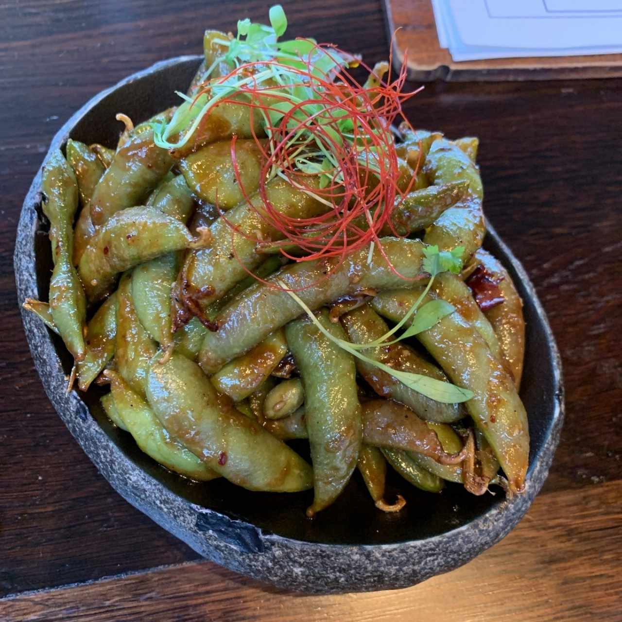 HOT - SPICY EDAMAME