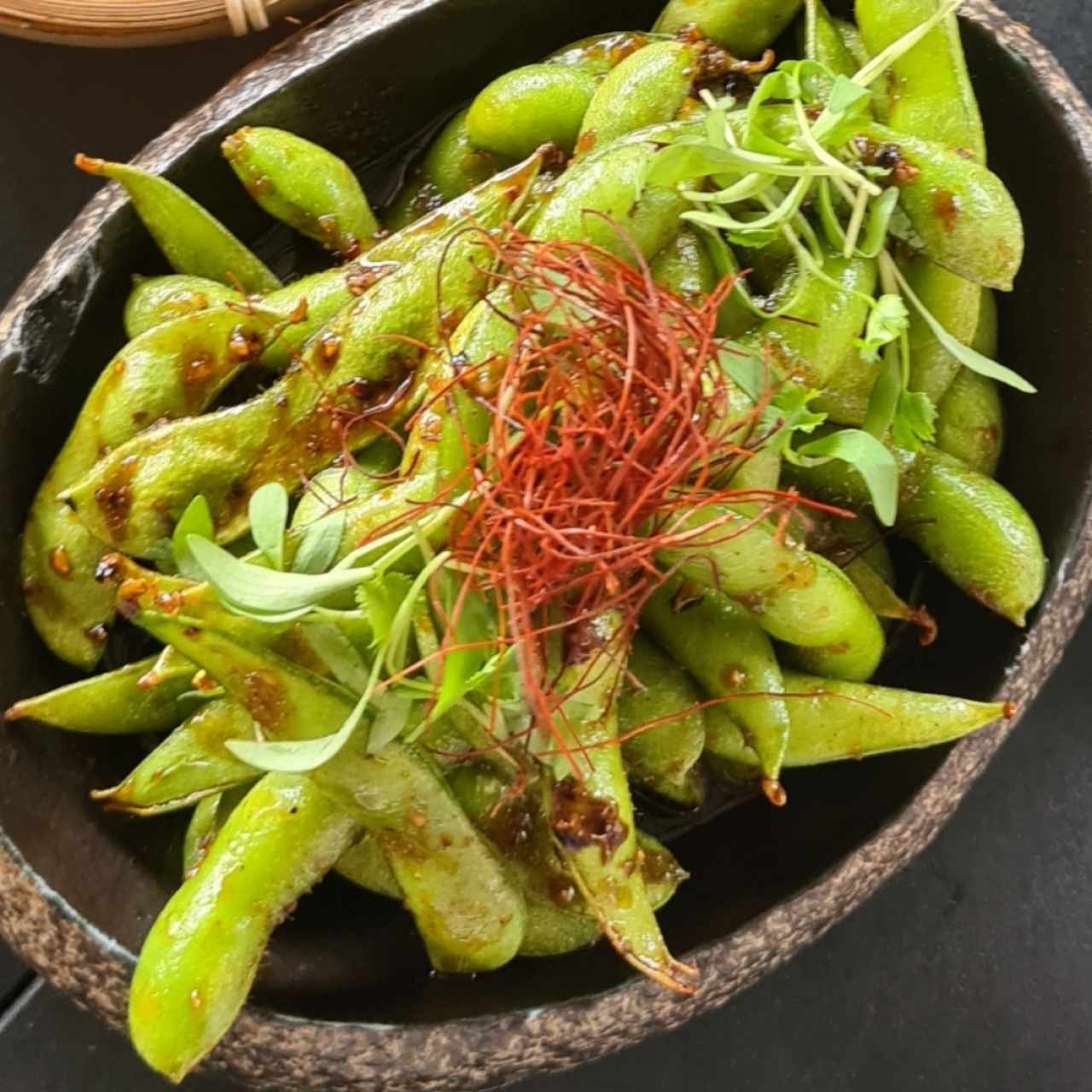 HOT - SPICY EDAMAME