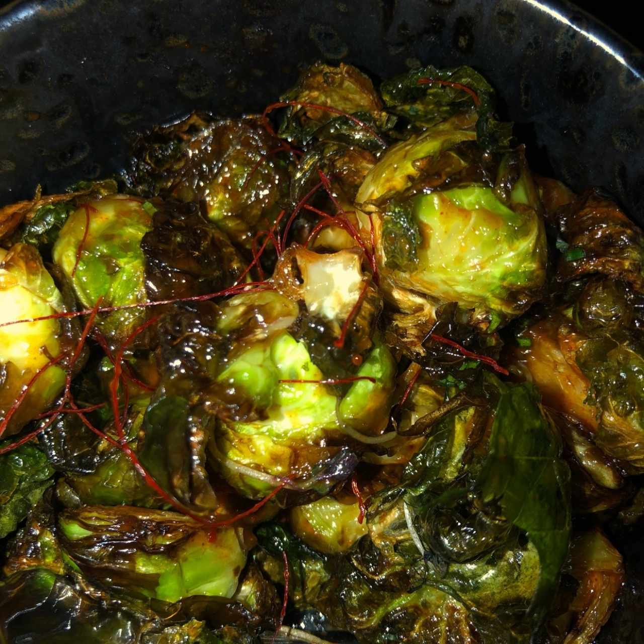 HOT - CRISPY BRUSSELS SPROUTS