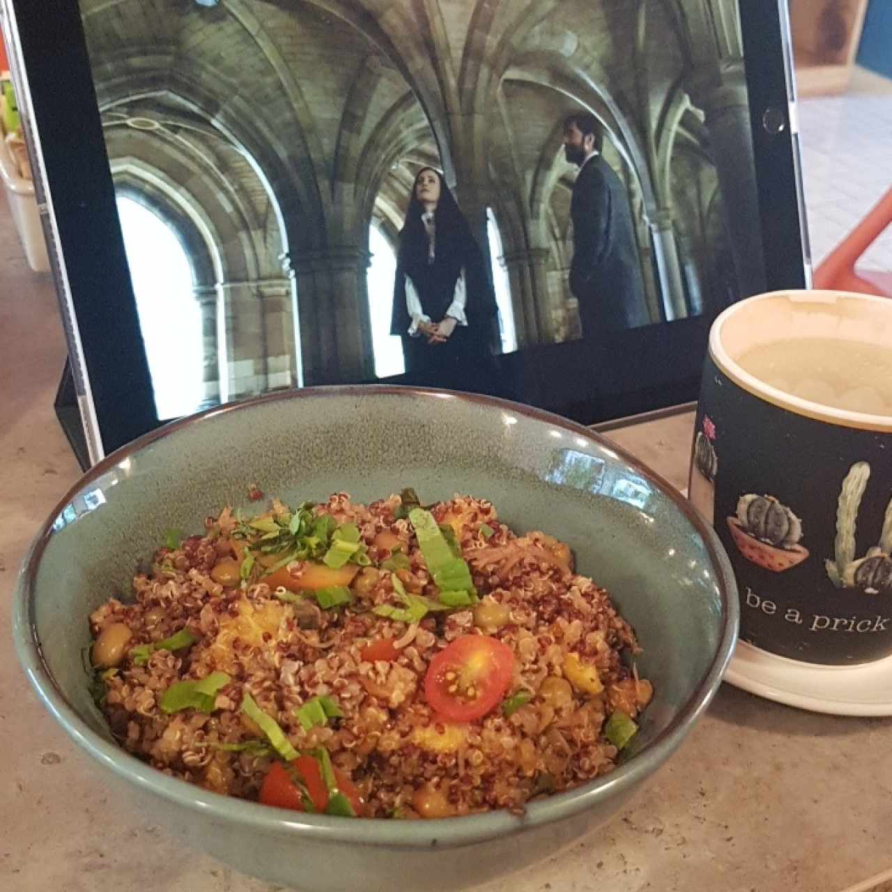 quinoa con ropa vieja 