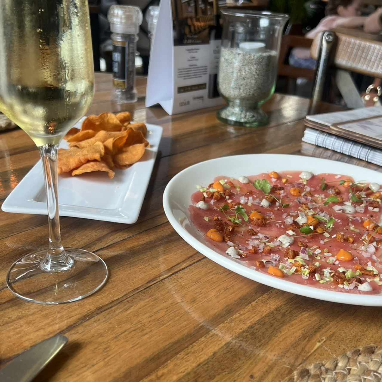 Carpaccio de atun 