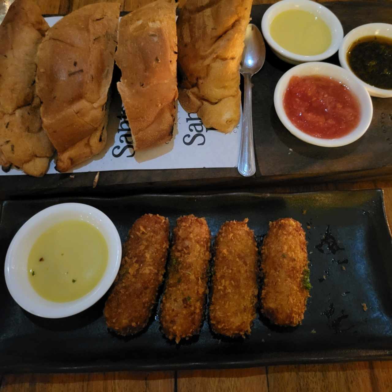 Croquetas cremosas de jamón ibérico de bellota