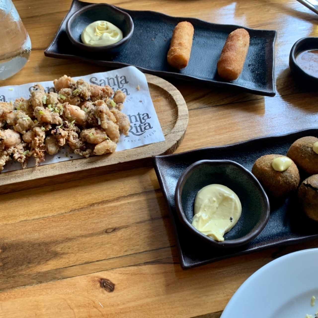 Croquetas cremosas de jamón ibérico de bellota