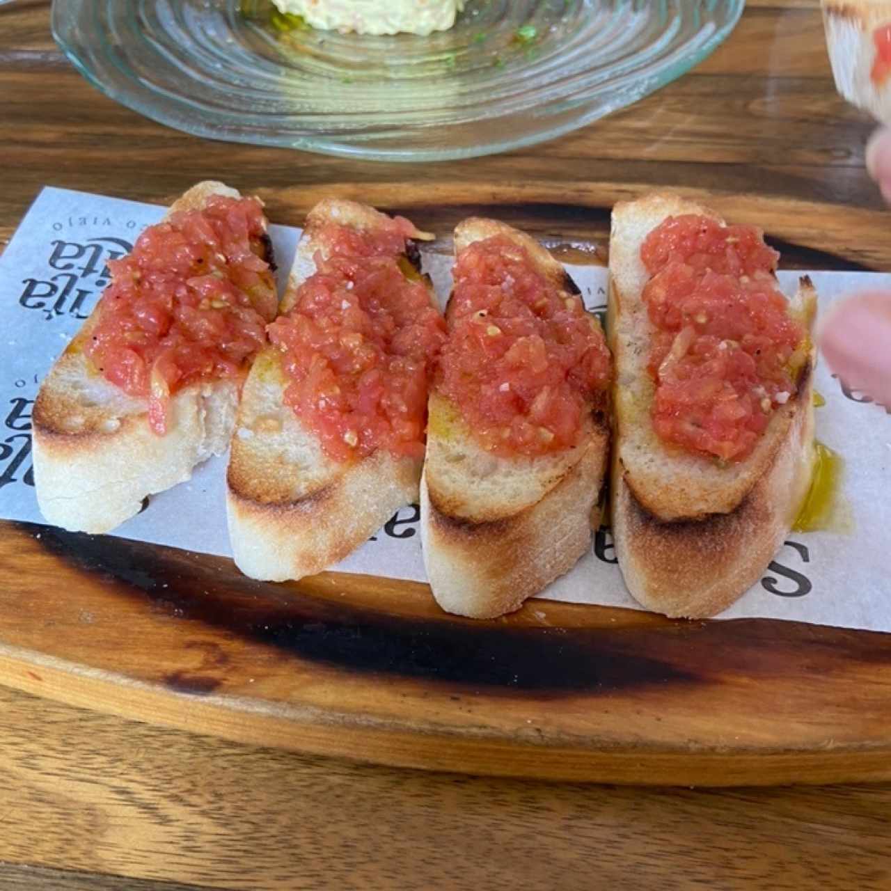 Menú - Pan con tomate