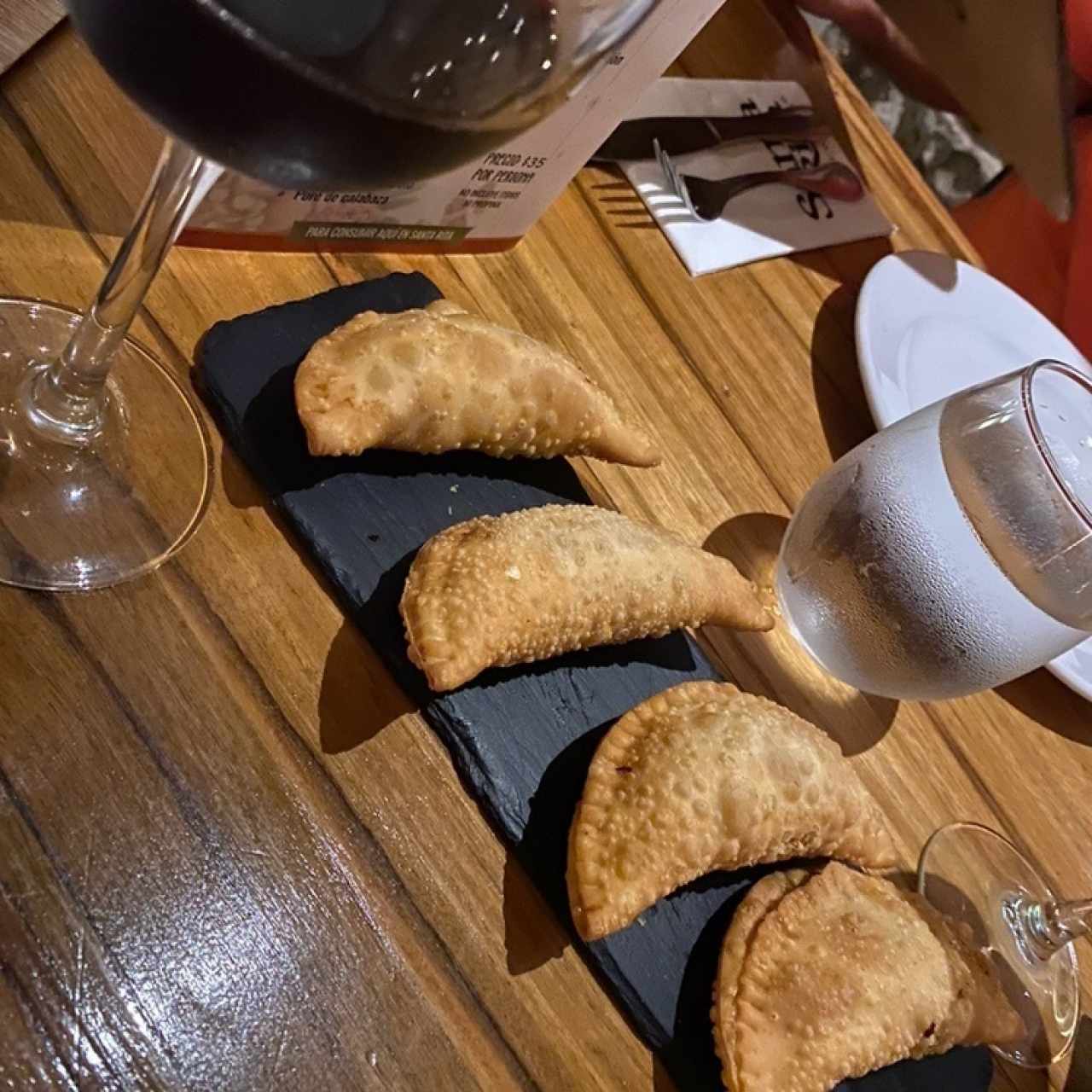 Empanadas argentinas de filete cortado a cuchillo