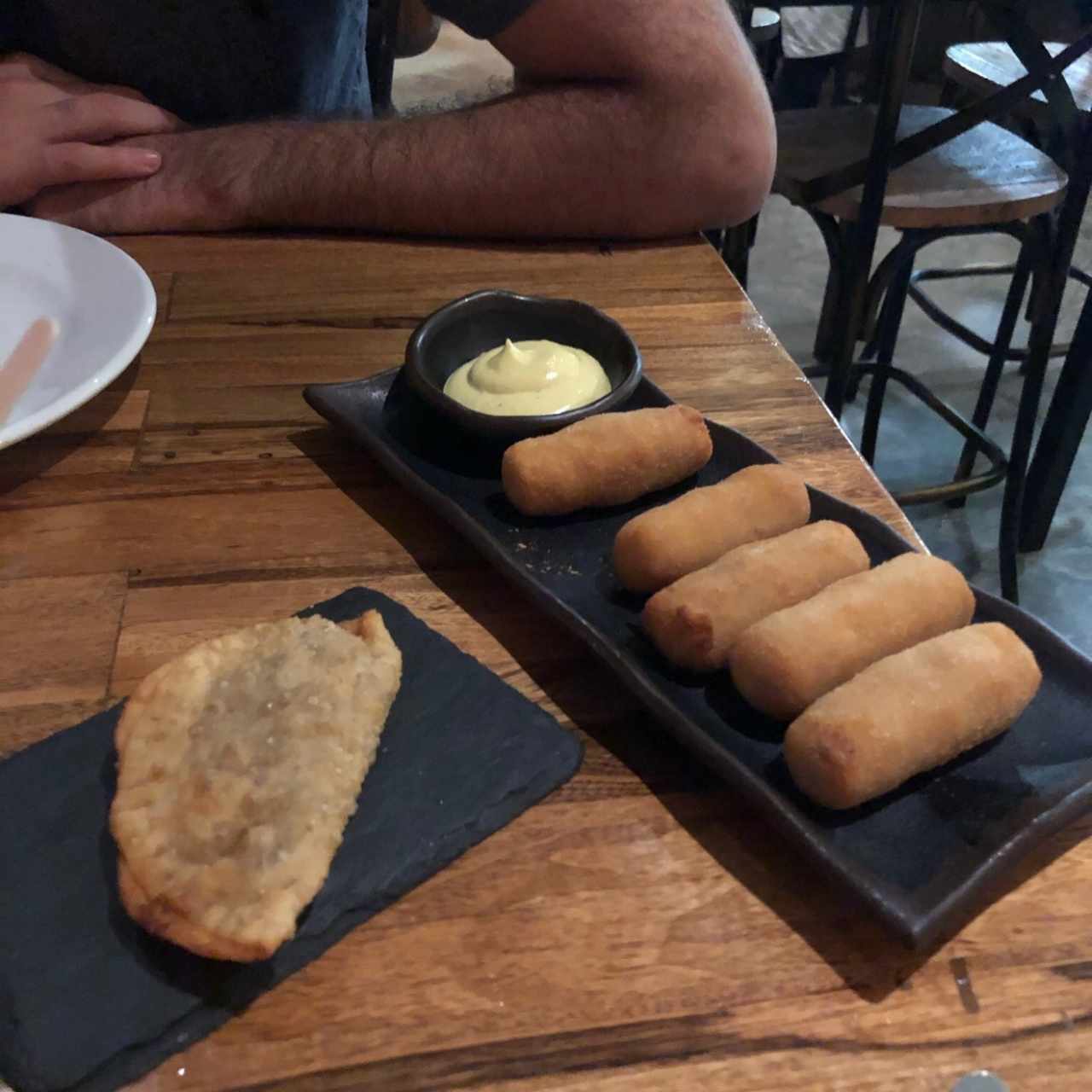 Croquetas cremosas de jamón ibérico de bellota