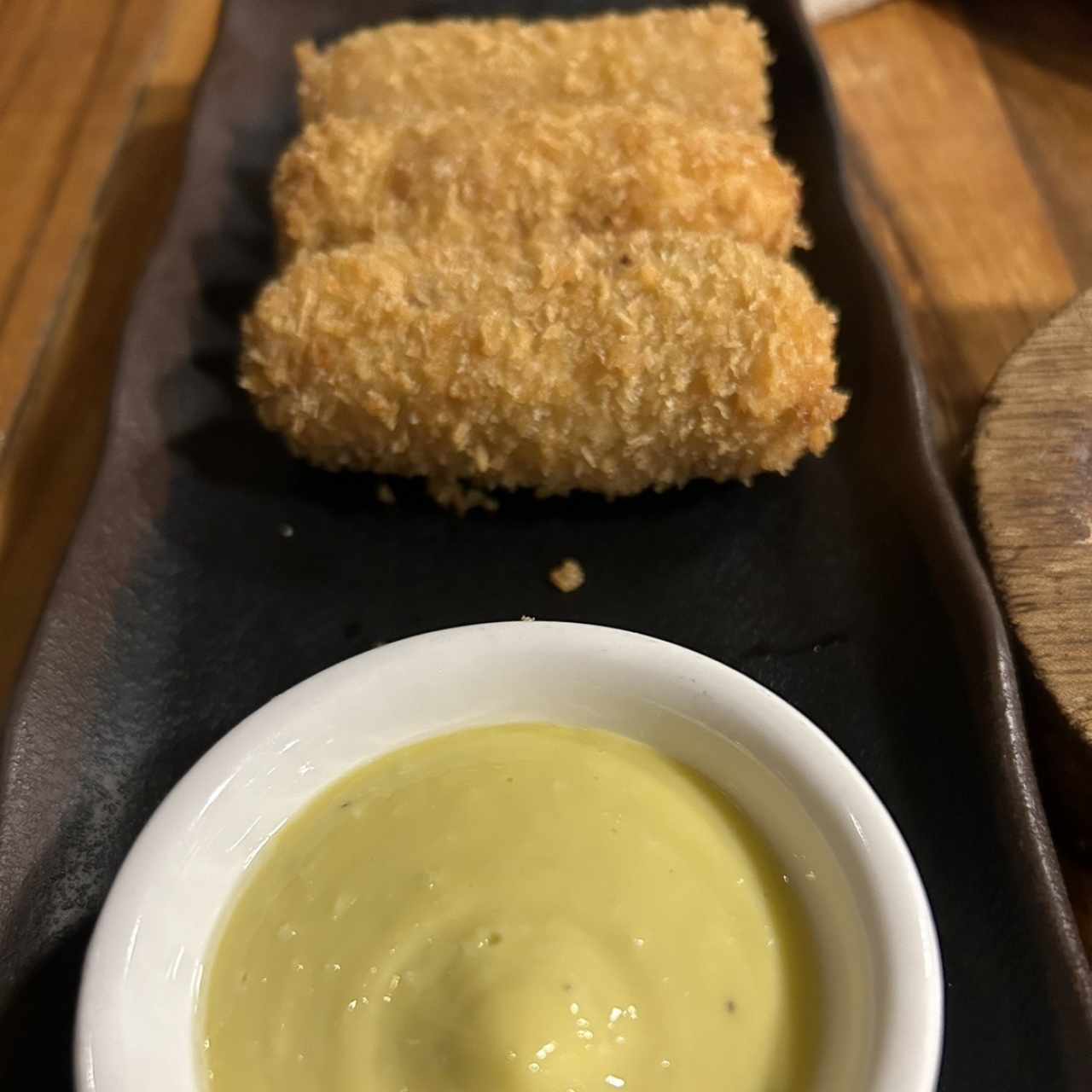 Croquetas cremosas de jamón ibérico de bellota