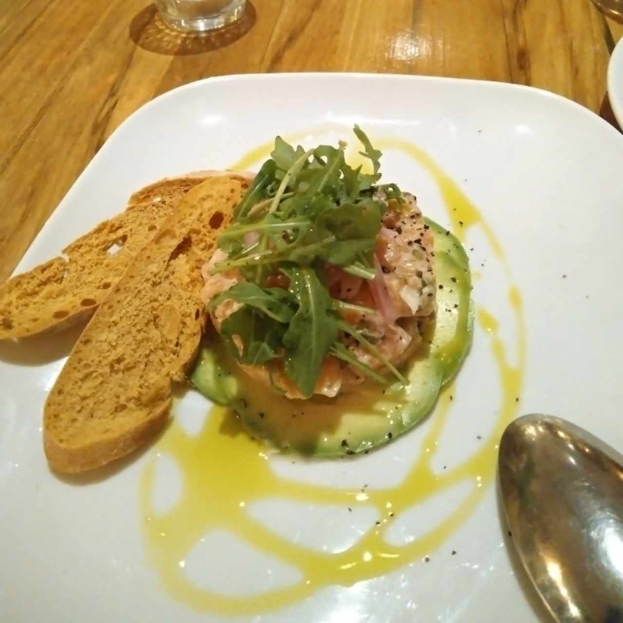 Tartar de salmón 