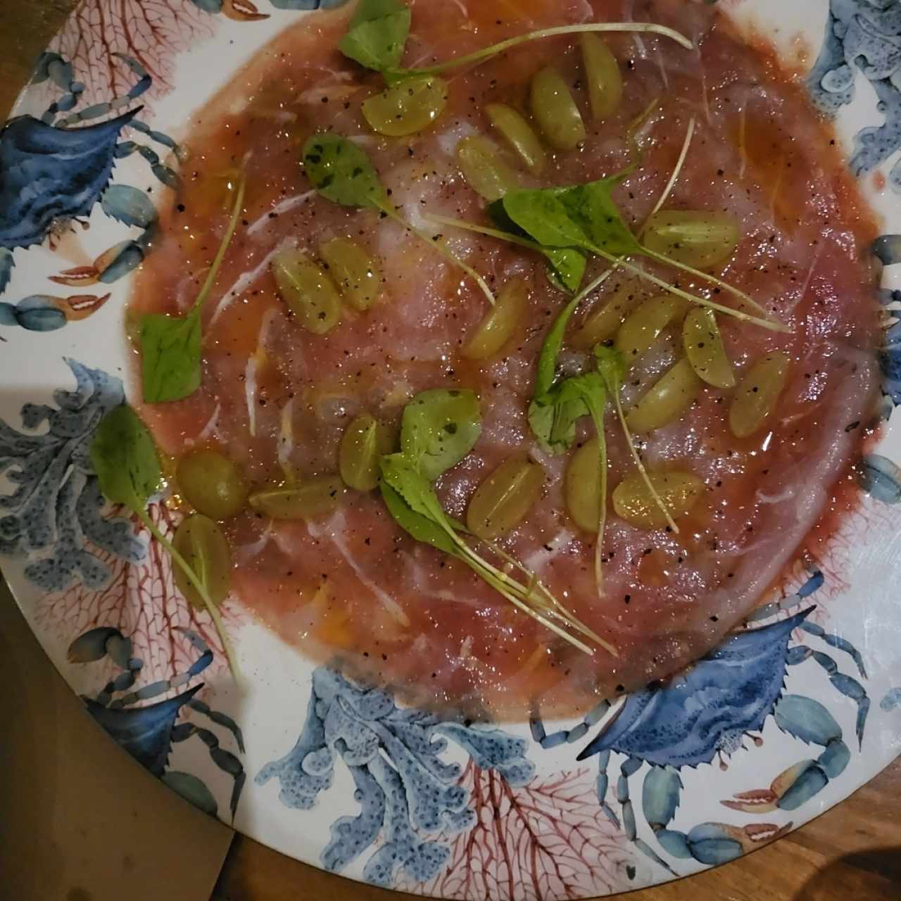 tartar de corvina