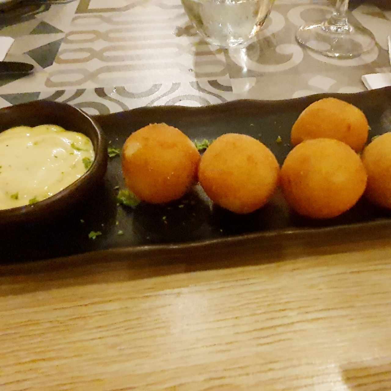 Croquetas cremosas de jamón ibérico