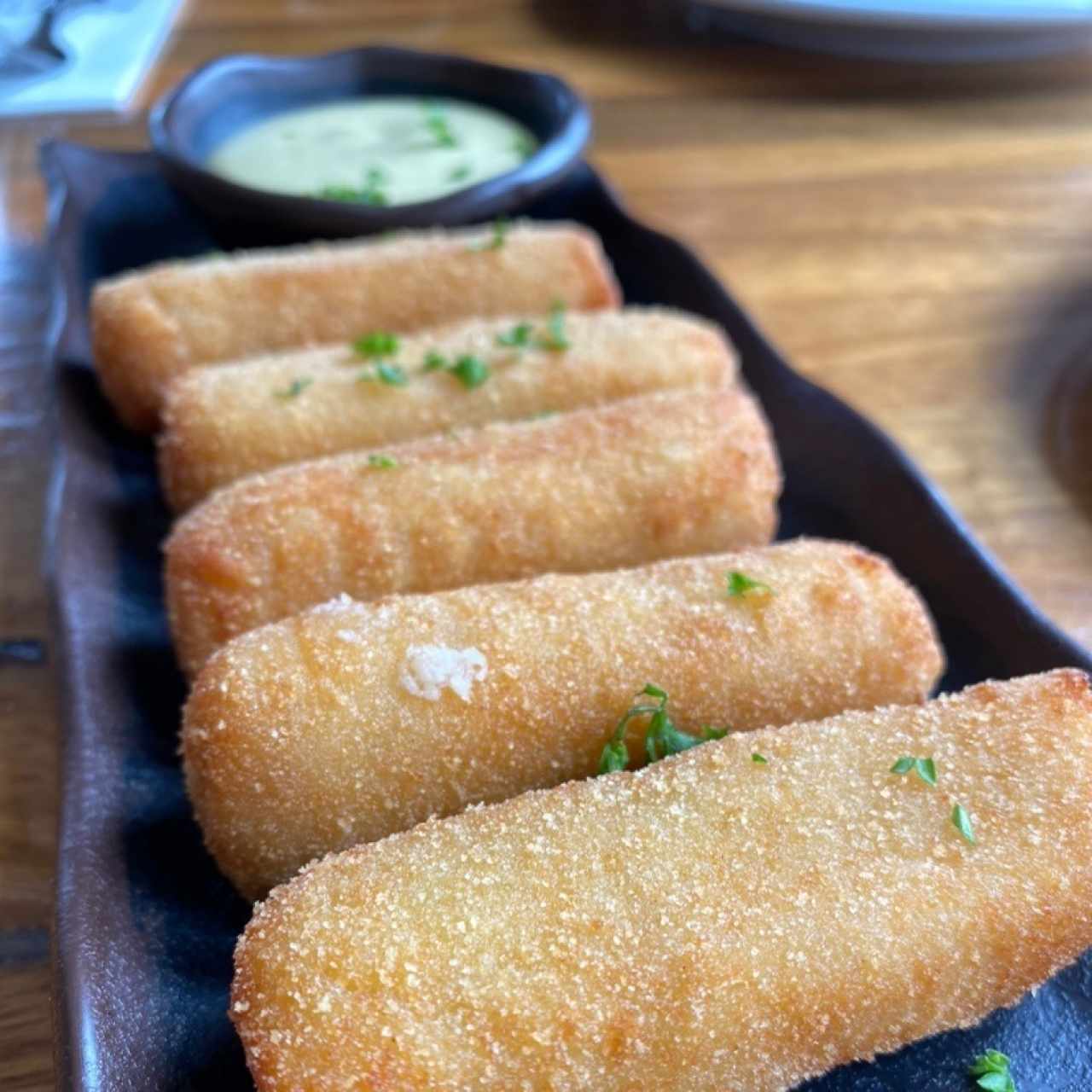 Croquetas cremosas de jamón ibérico de bellota