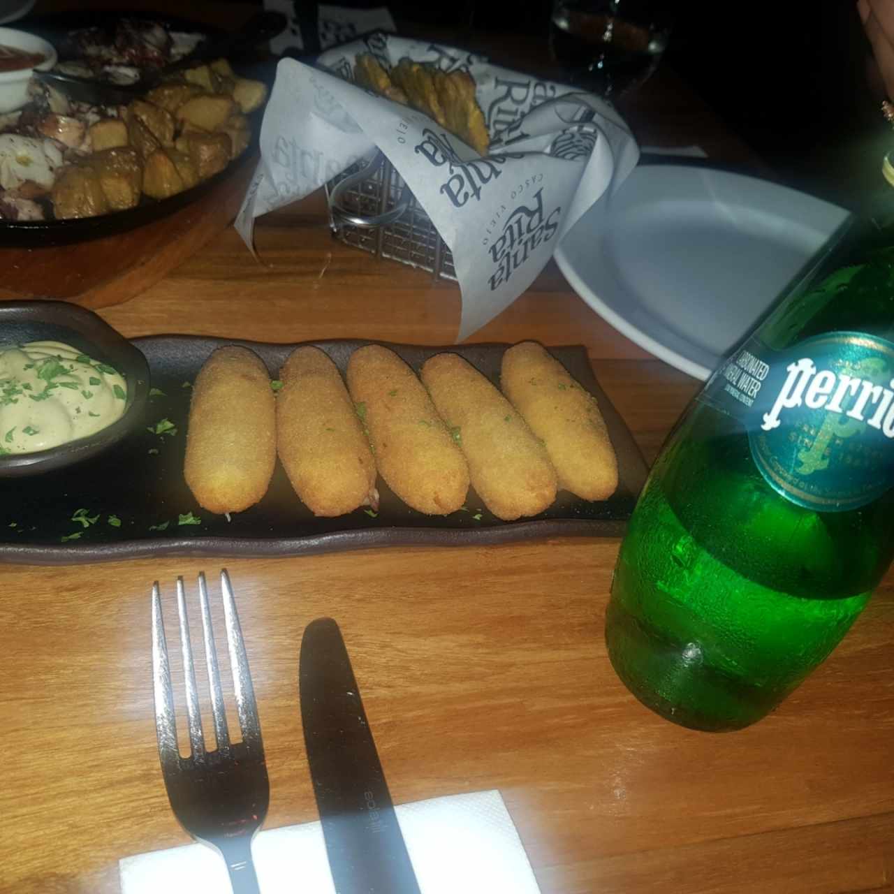 Croquetas cremosas de jamón ibérico de bellota