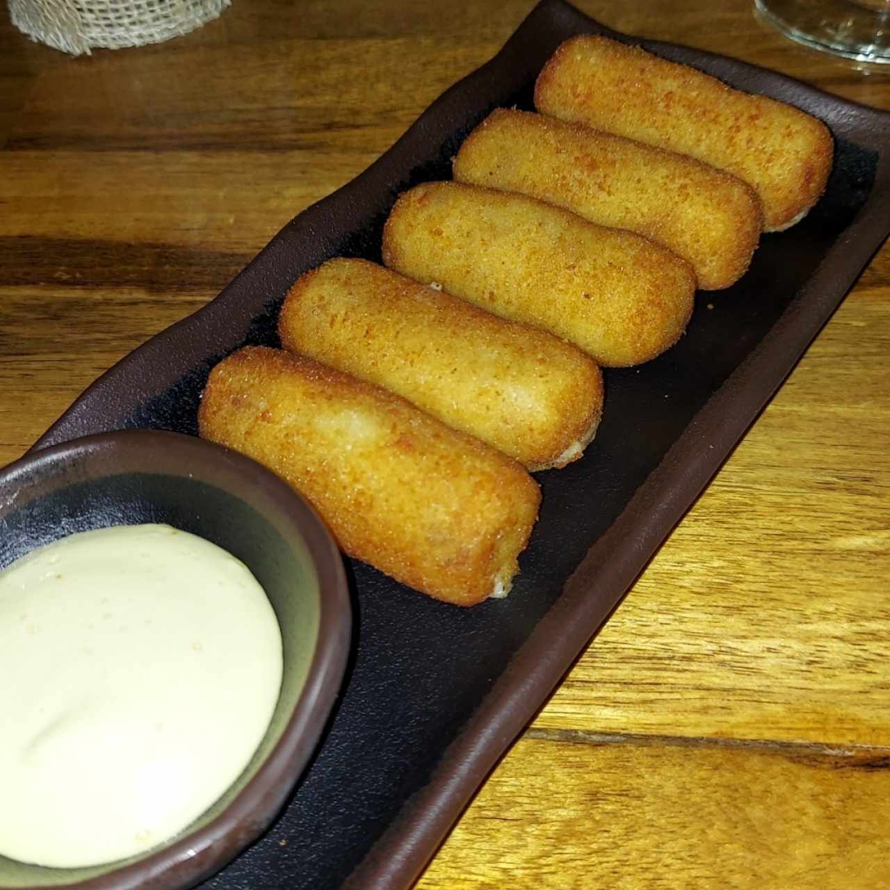 Croquetas cremosas de jamón ibérico de bellota