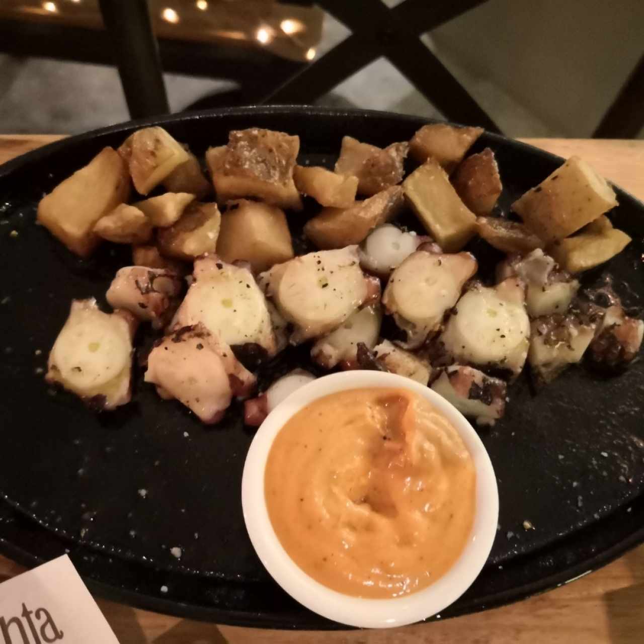 Pulpo con patatas