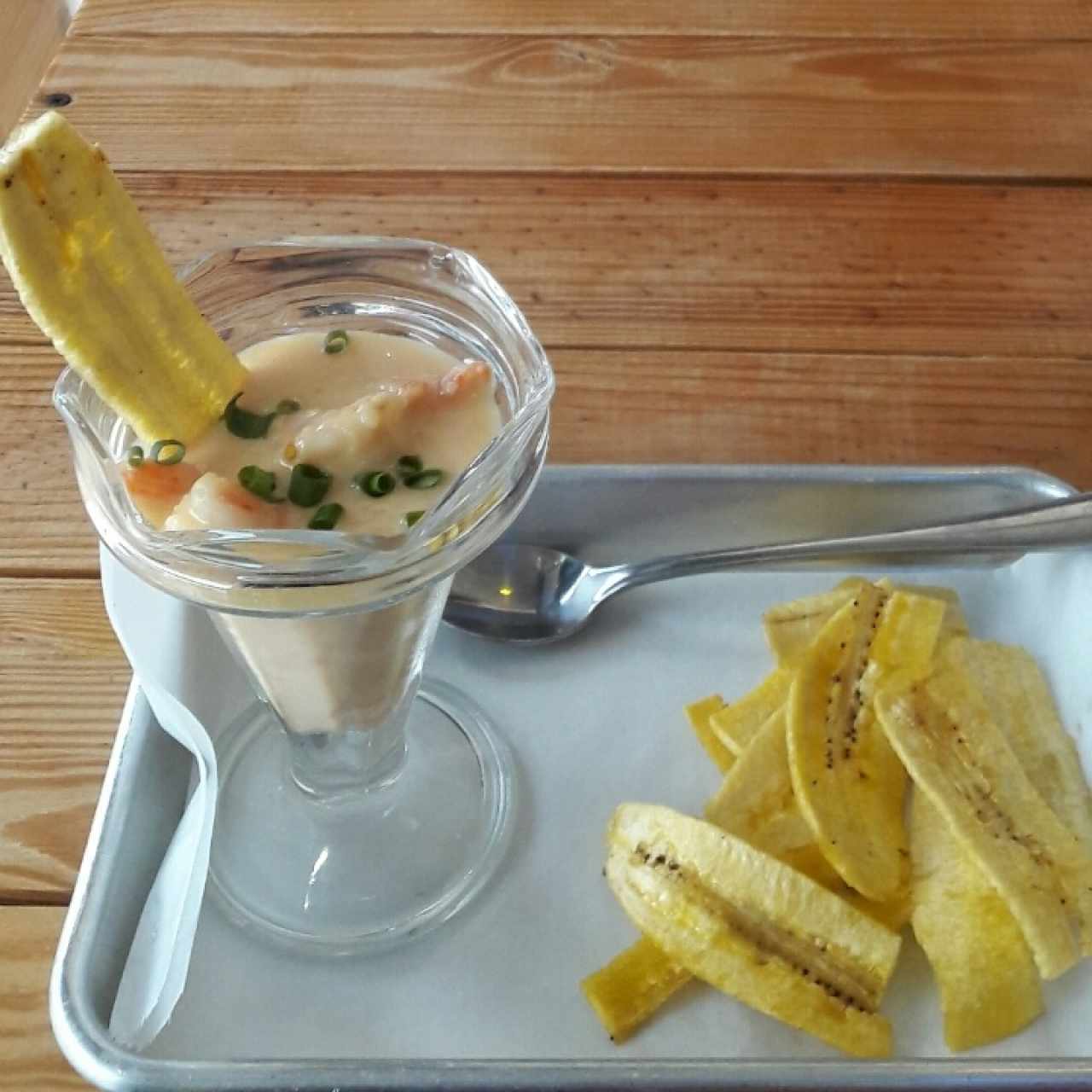 Ceviche de camarones