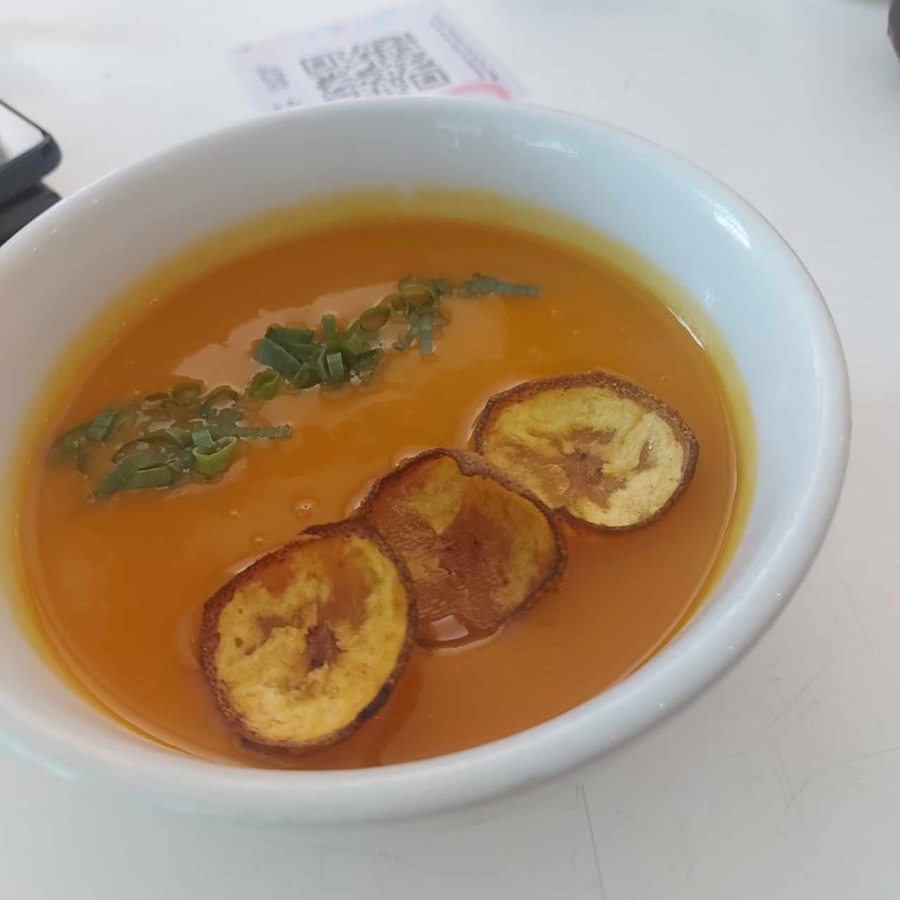 sopa de zapallo