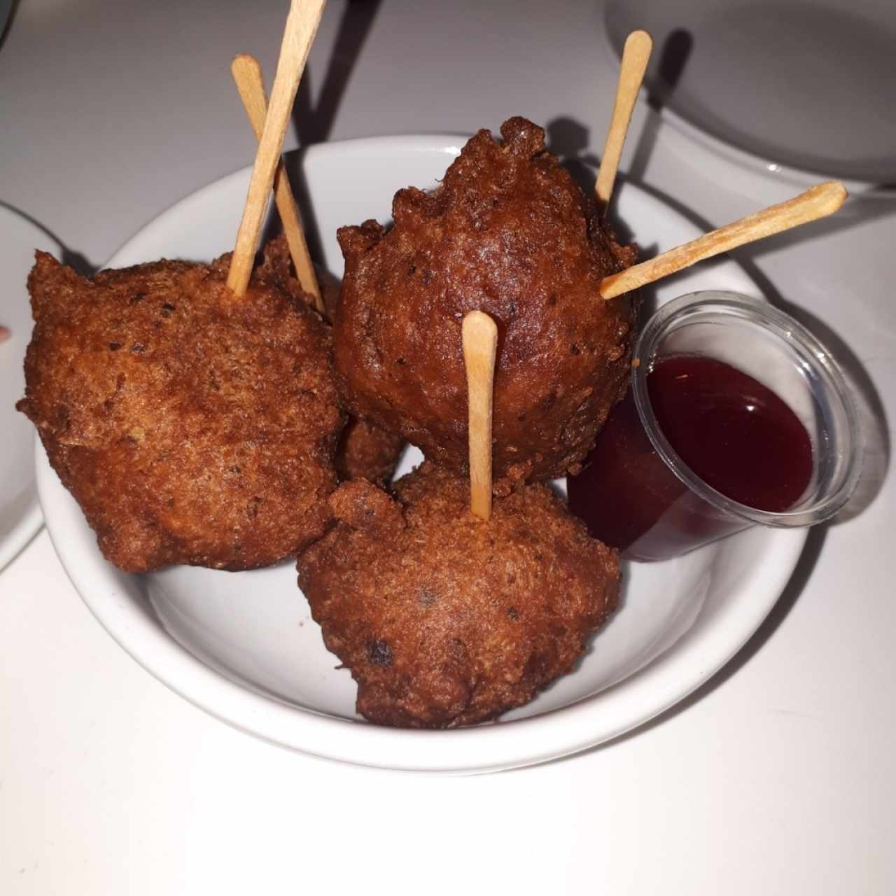 riquisimas estas croquetas de bacalao 😍