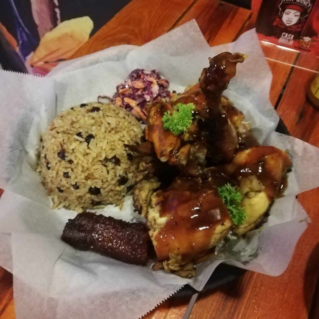 Jerk Chicken Platter