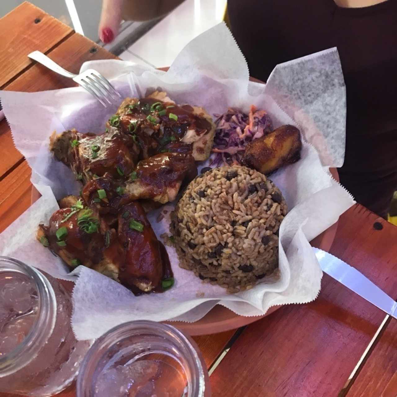 Jerk Chiken Platter