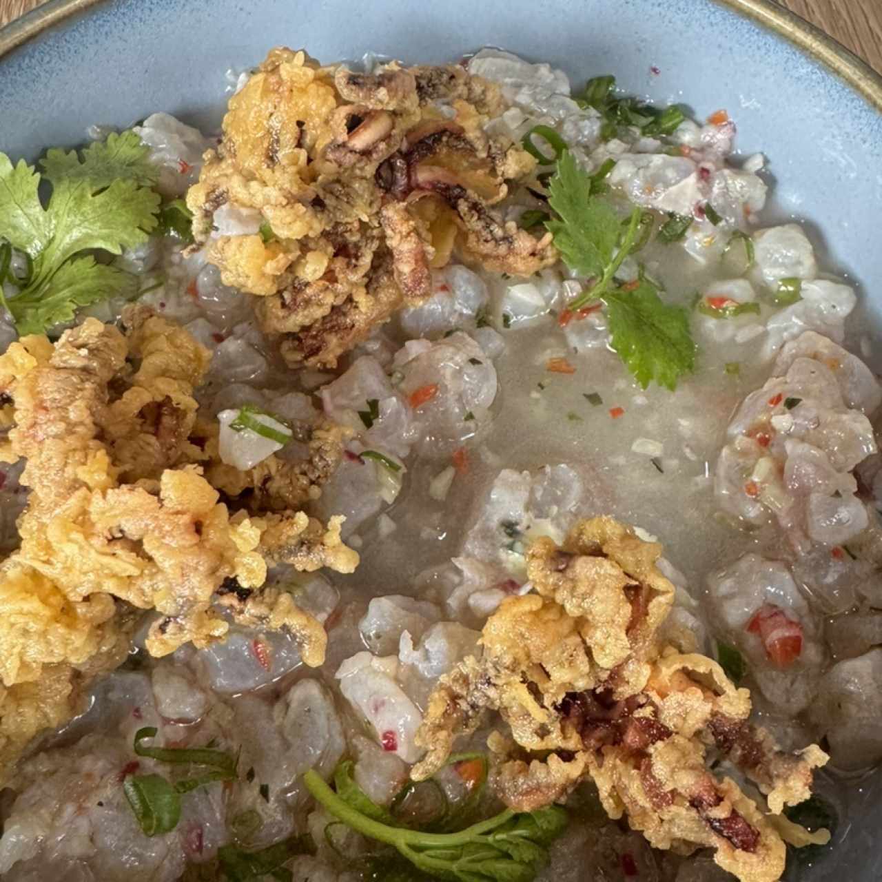 Porciones Pequeñas - Ceviche de Mercao