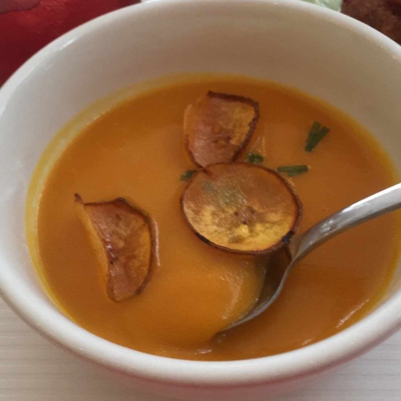 sopa de zapallo