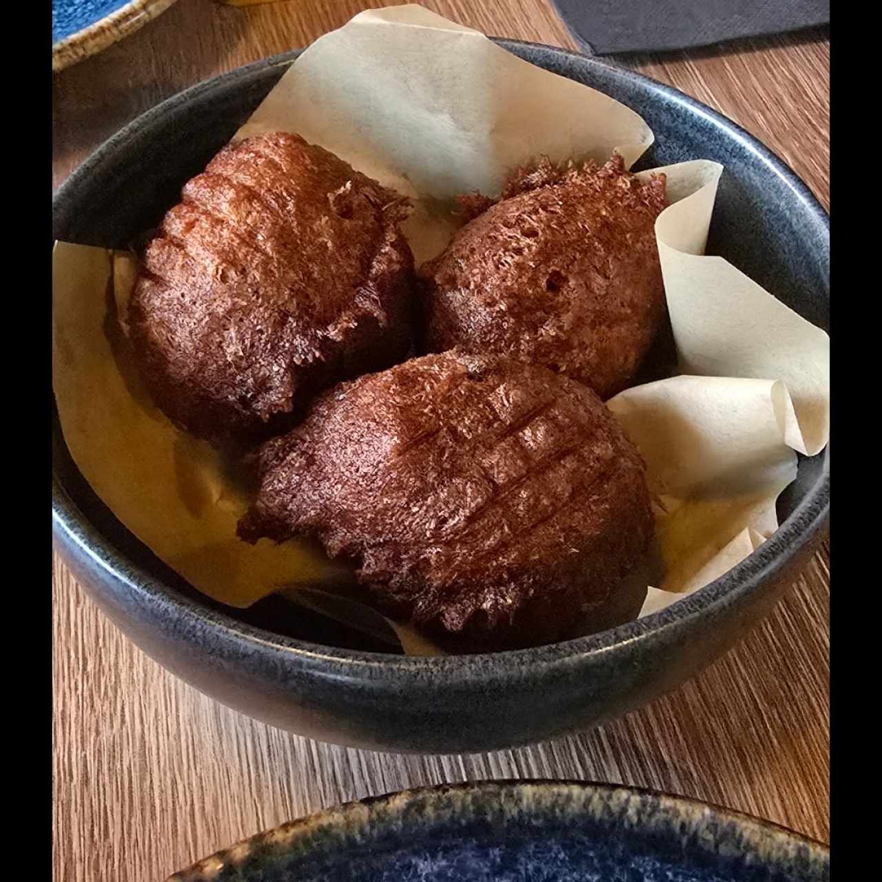 Porciones Pequeñas - Torrejitas de Bacalao