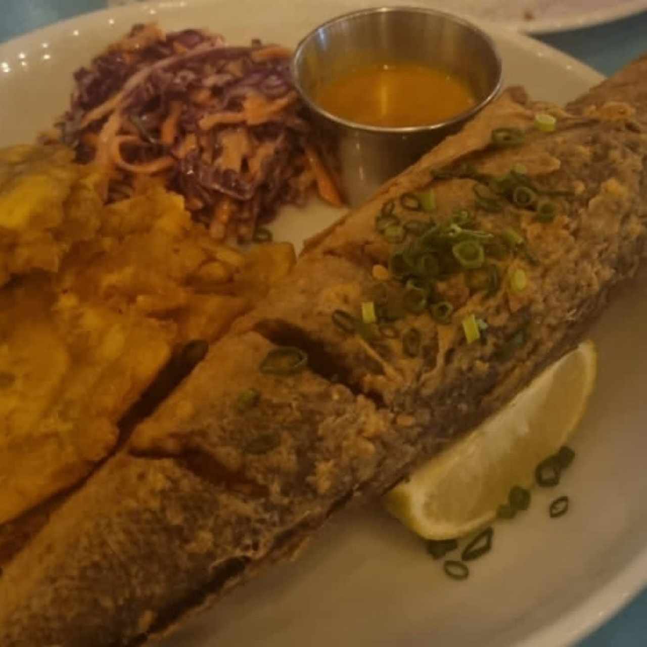 Pescado frito 