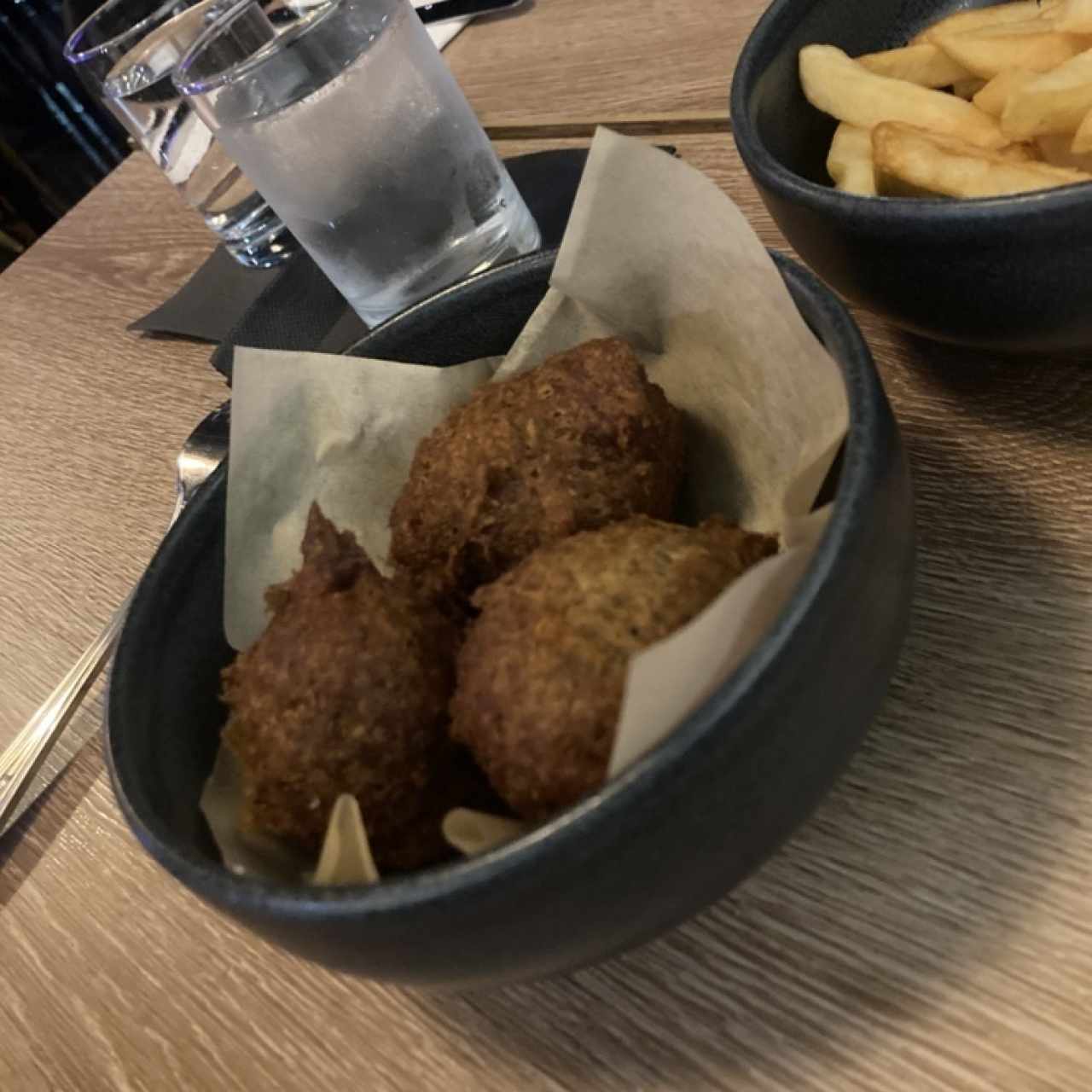 Porciones Pequeñas - Torrejitas de Bacalao