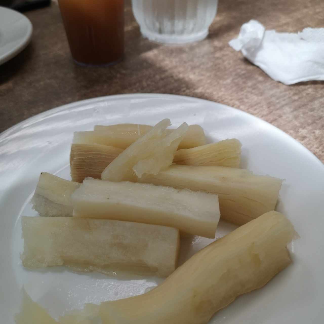 yuca hervida