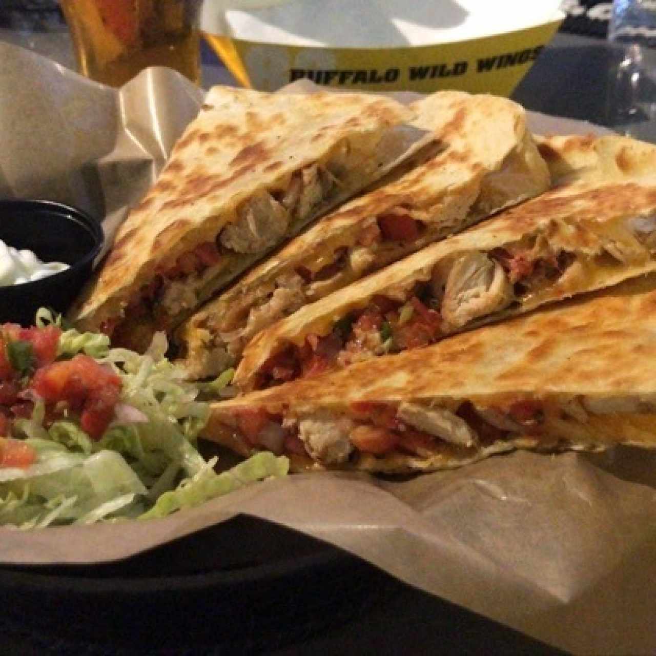 quesadillas