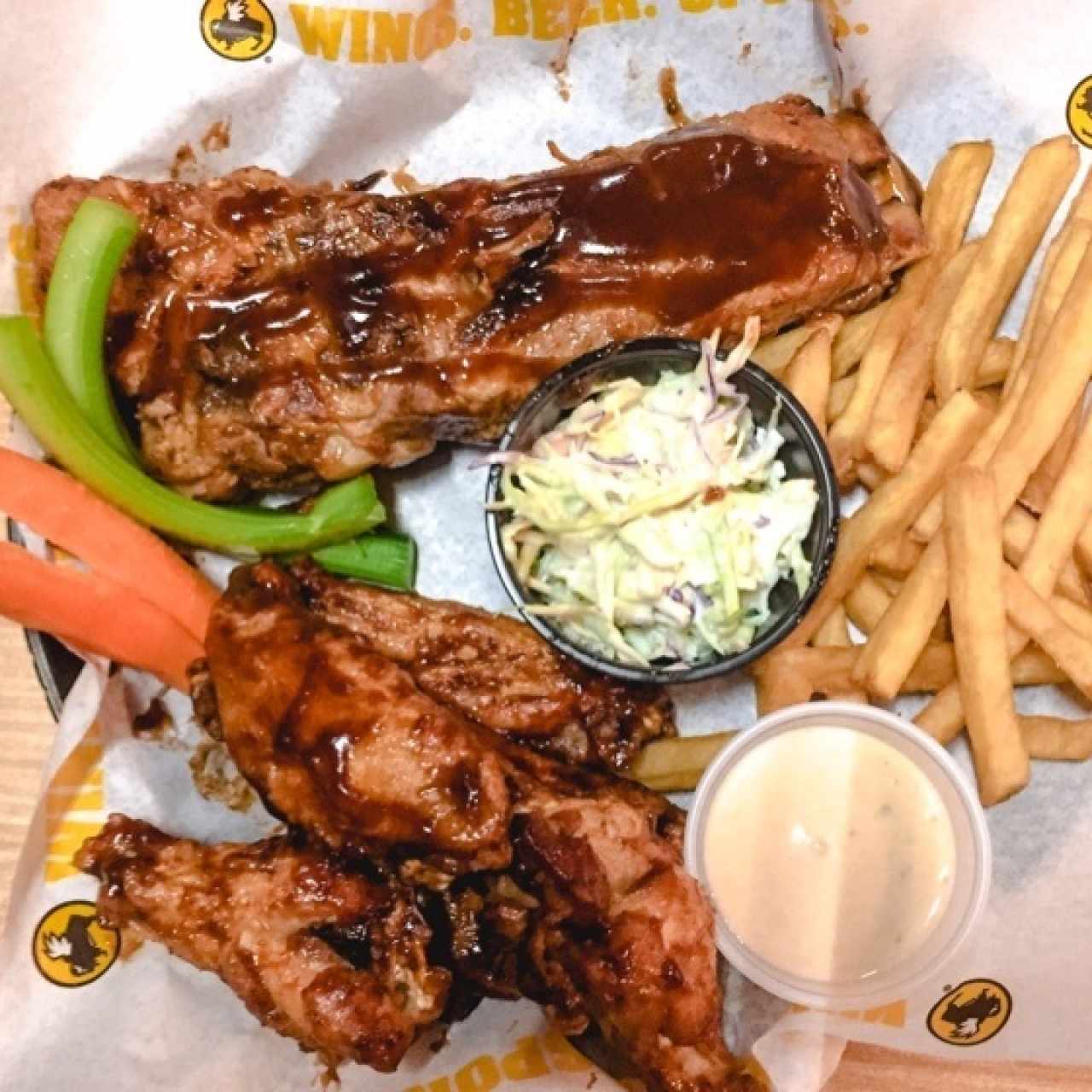 Wings & Ribs Combo