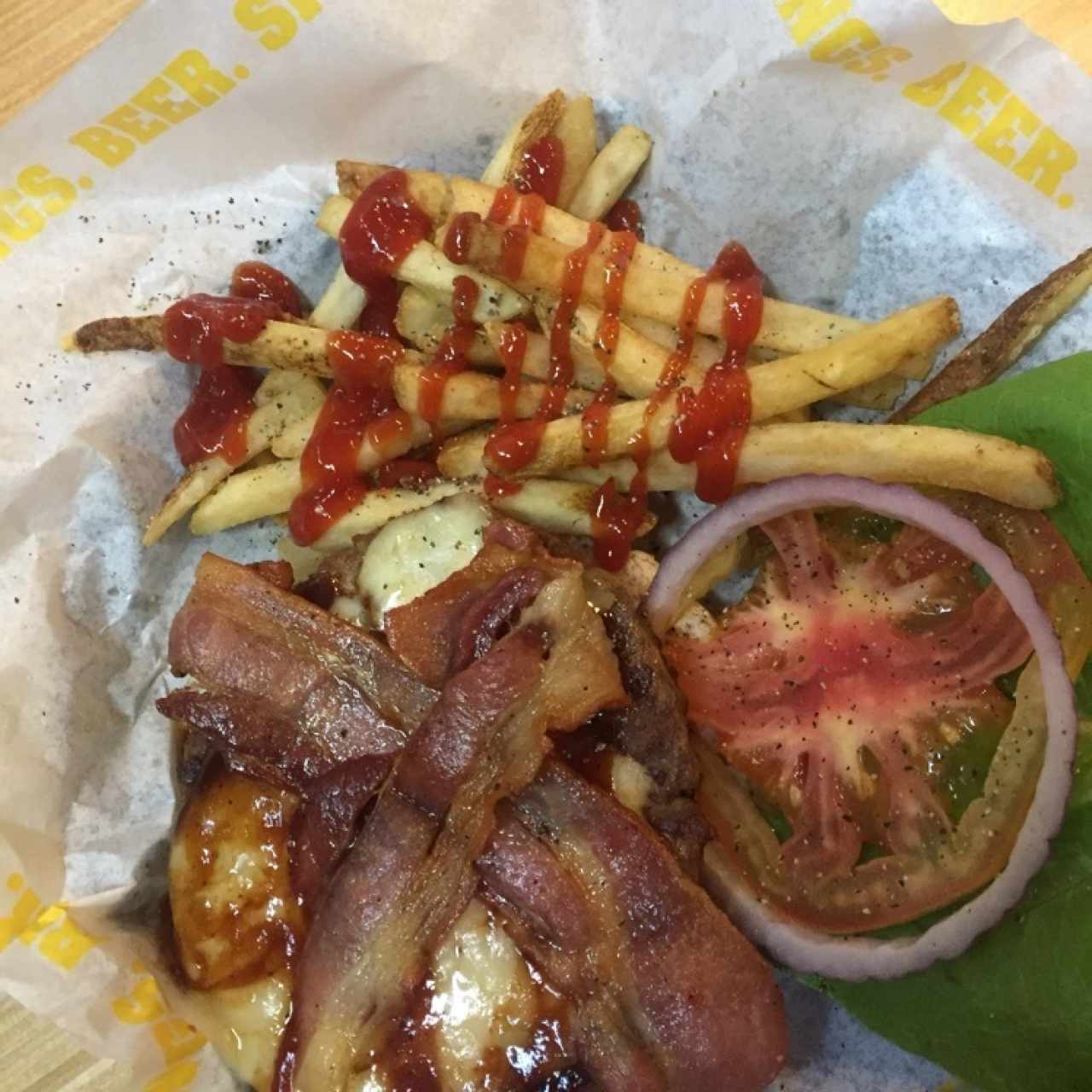 Bacon Cheese Burger