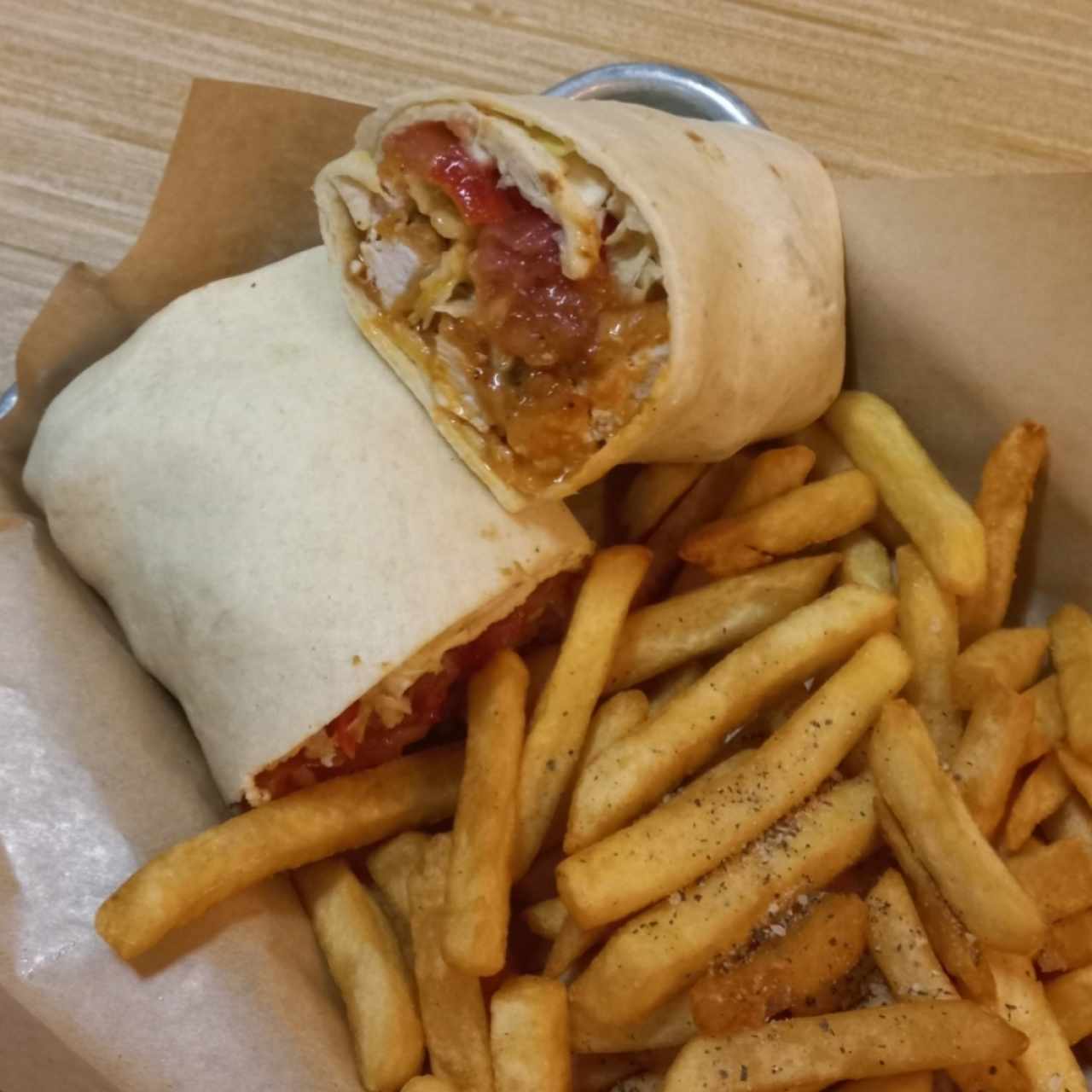 Buffalo Ranch Chicken Wrap