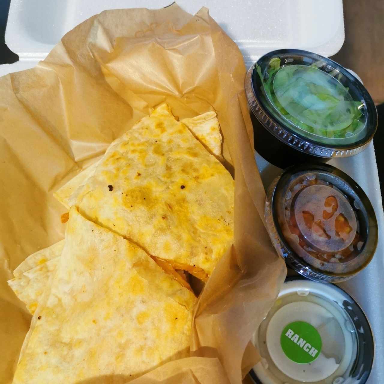 quesadillas