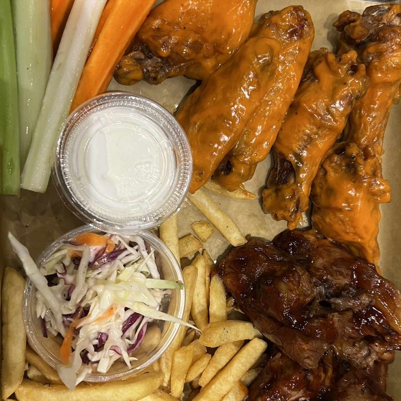 Ribs & Wings Combo