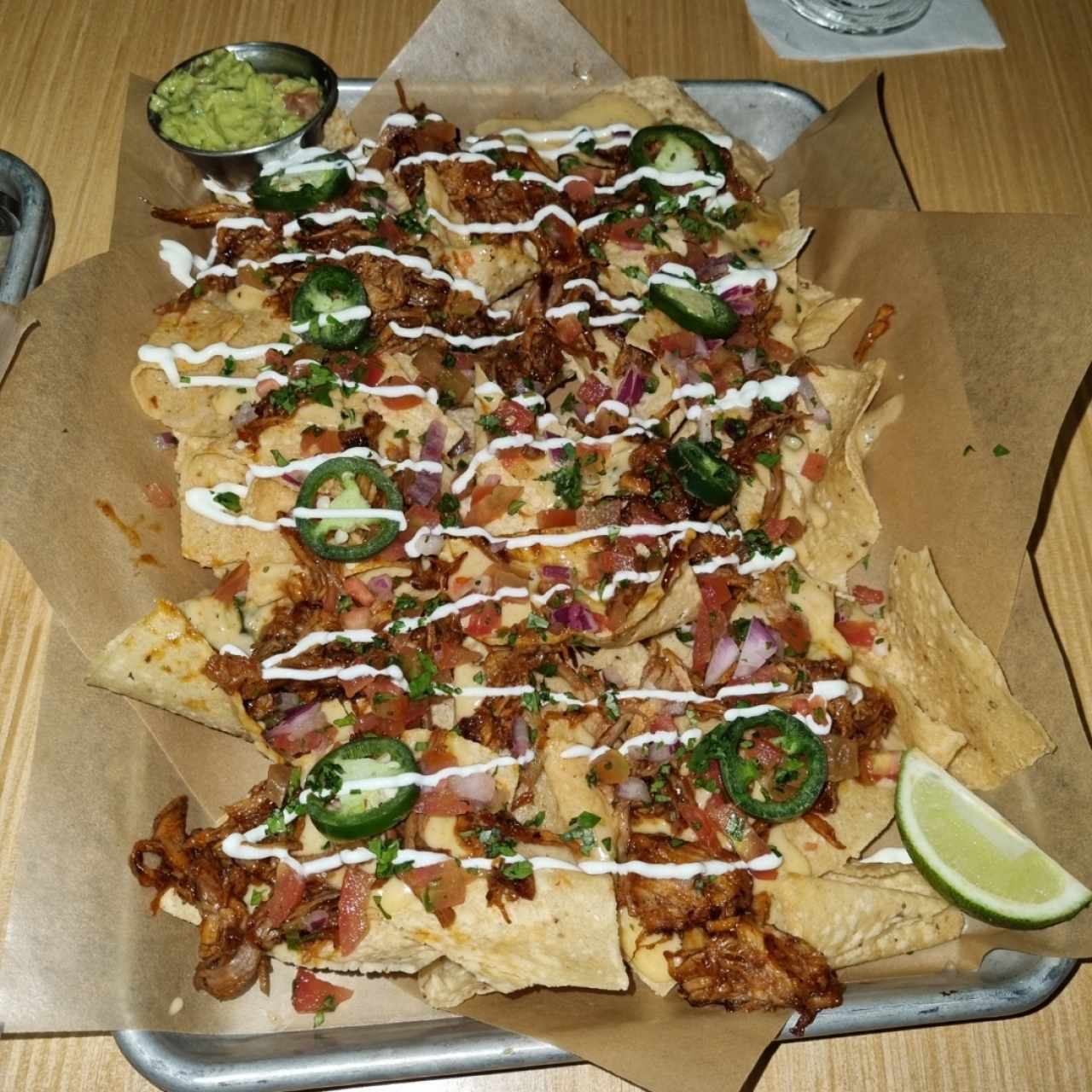 Lo Nuevo - Loaded Pork Nachos