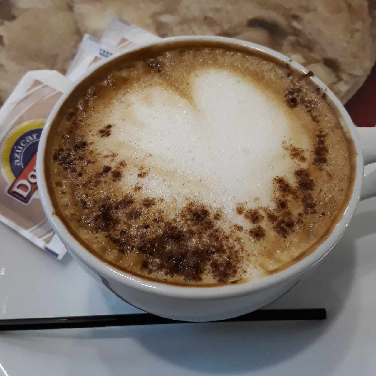 capucchino con canela