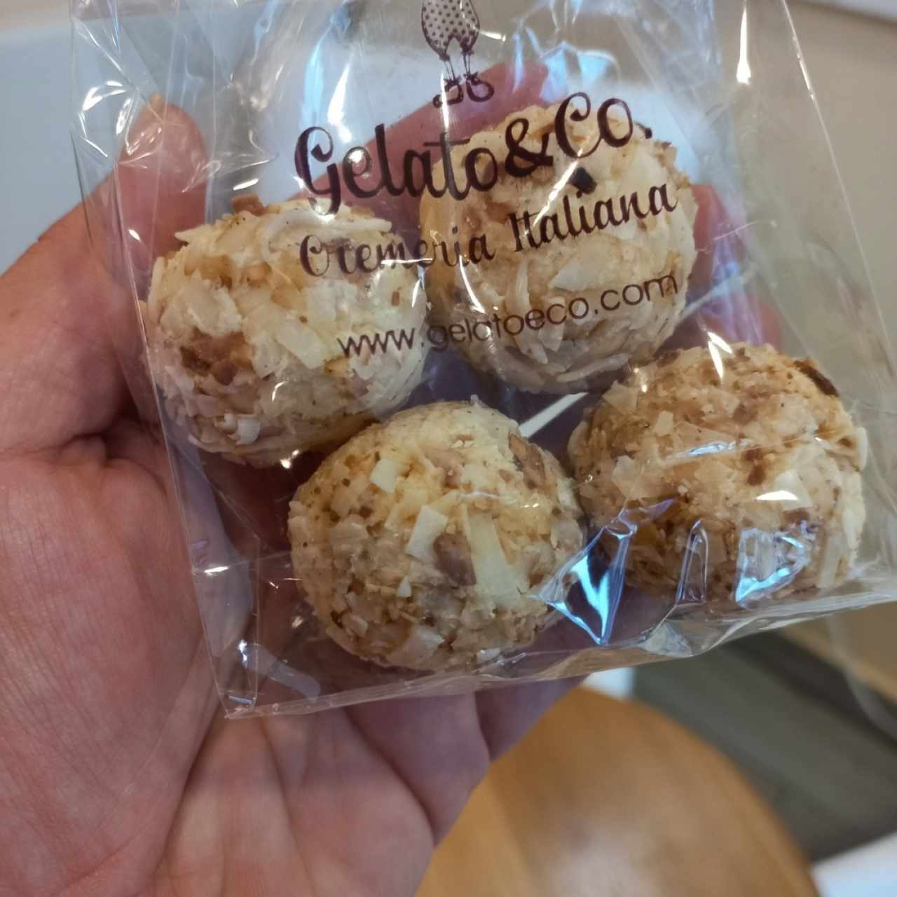 Trufas de coco