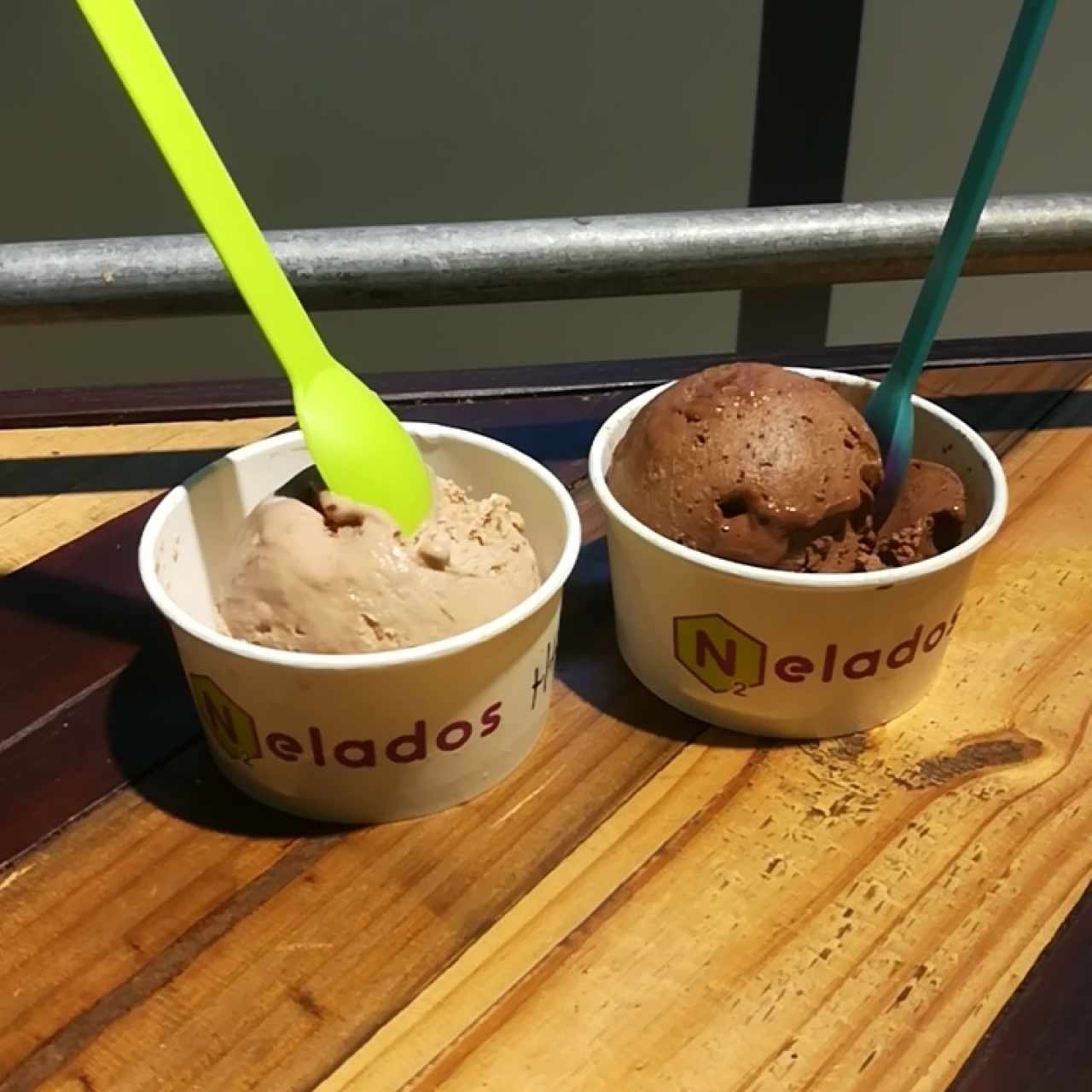 helado de nutella y chocolate