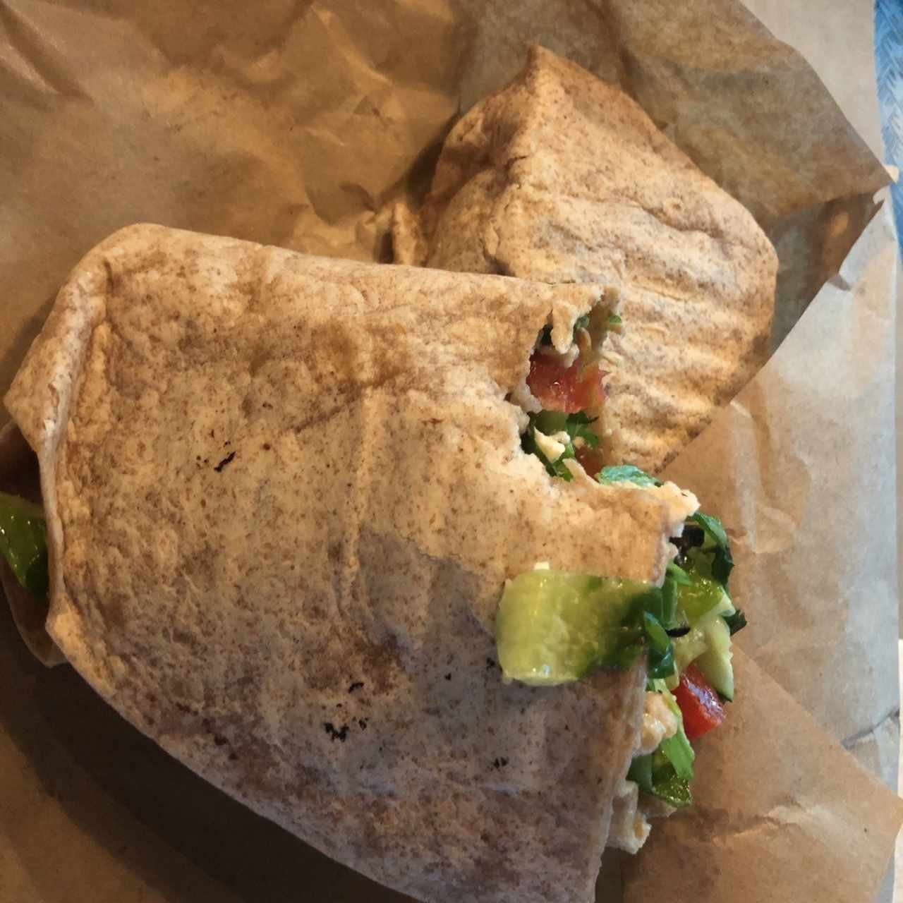 Greek Salad Wrap