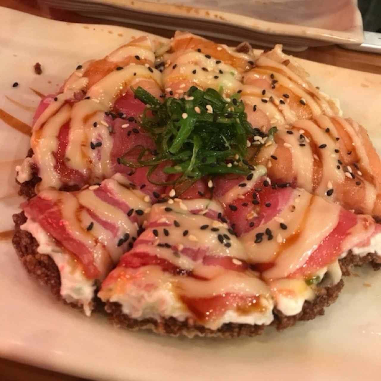 Pizza de sushi