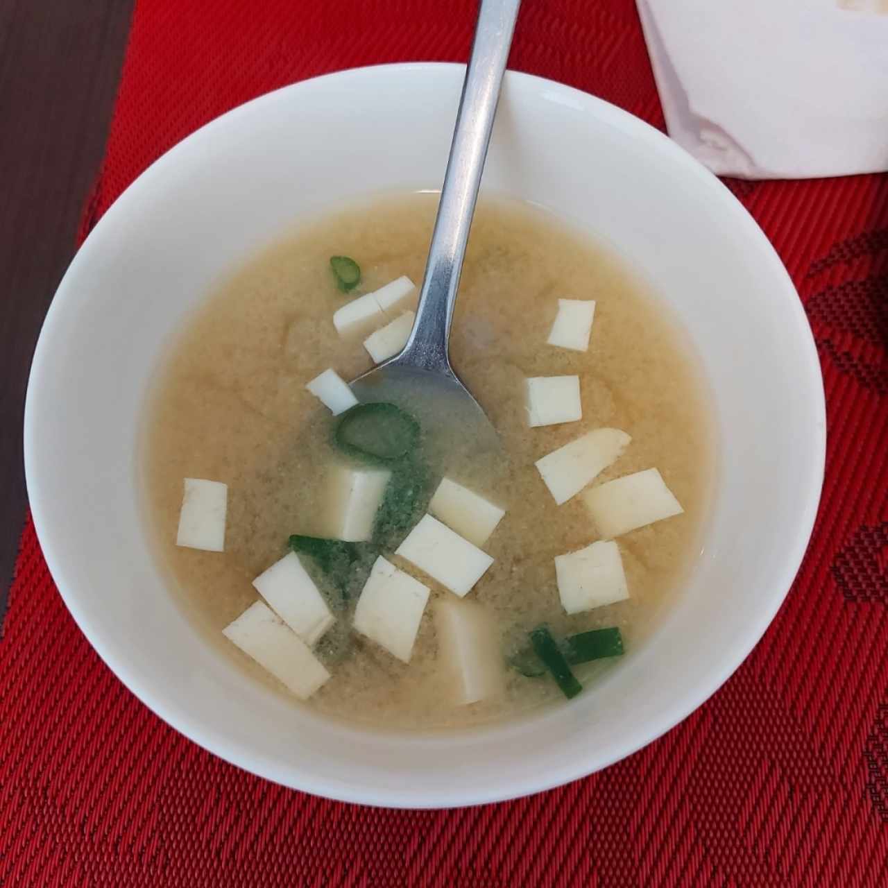 Sopa de cortesía 