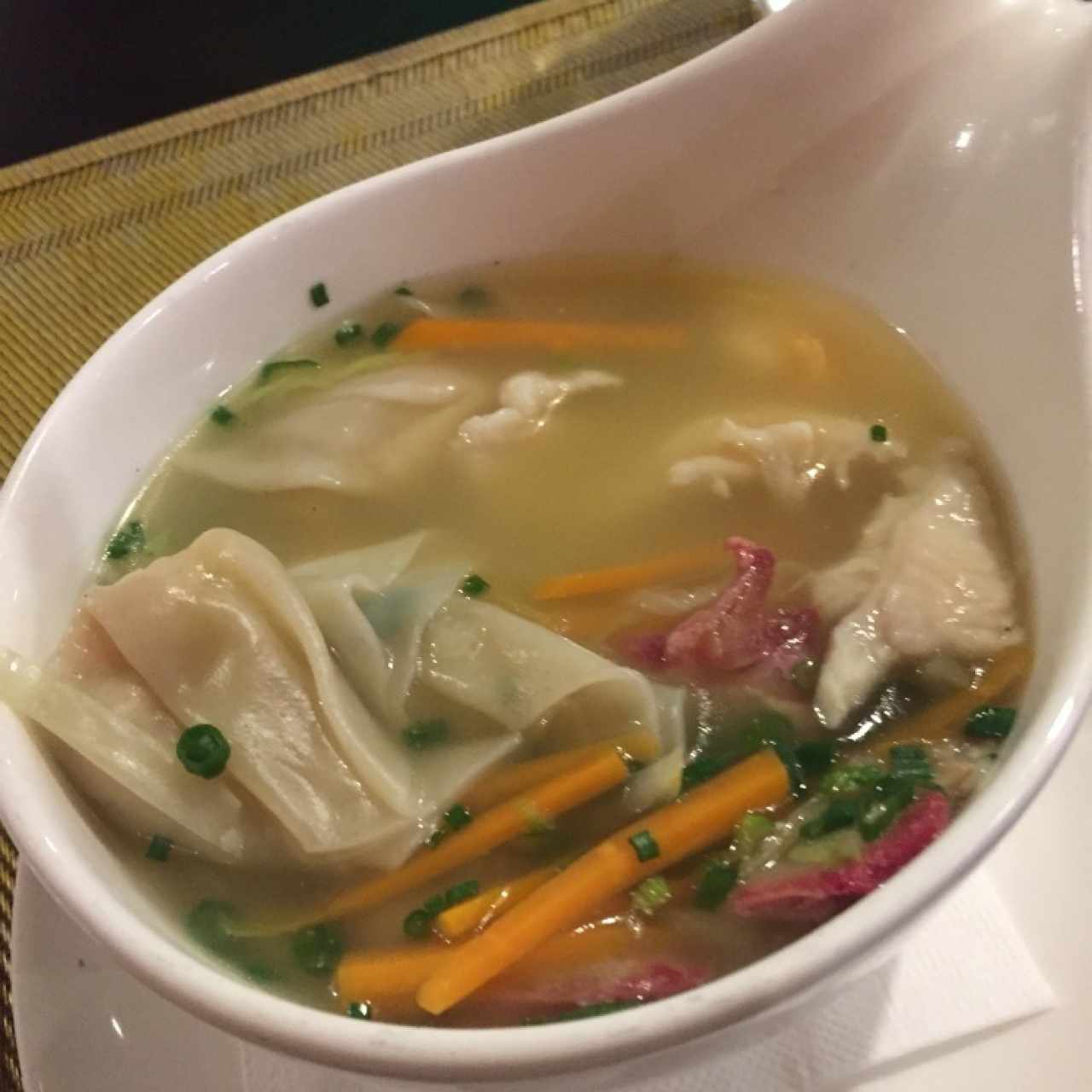 Sopas - Sopa de wanton