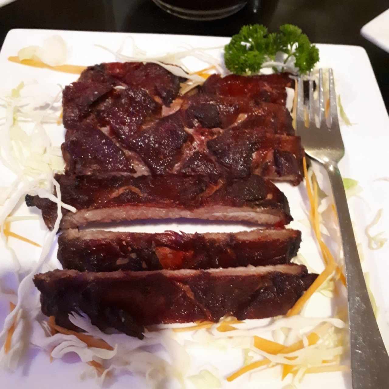 Costillas asadas