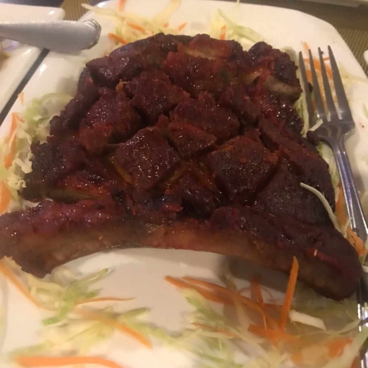 Costillas asadas