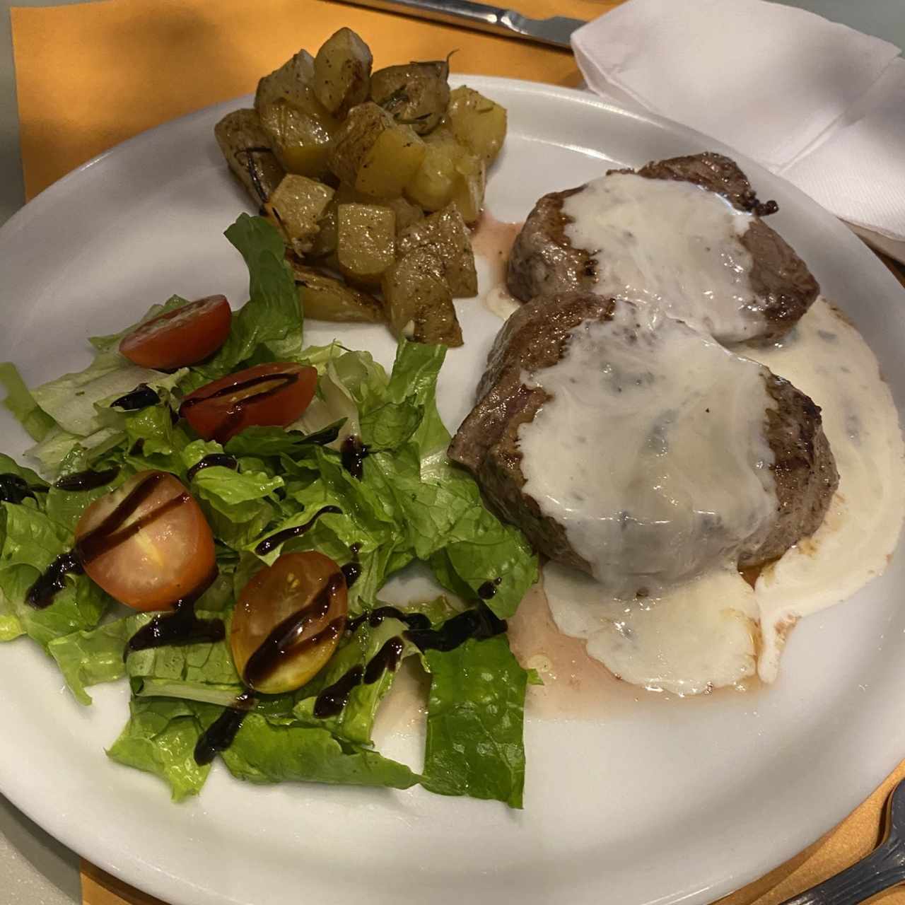 Tagliata di Filetto al Gorgonzola