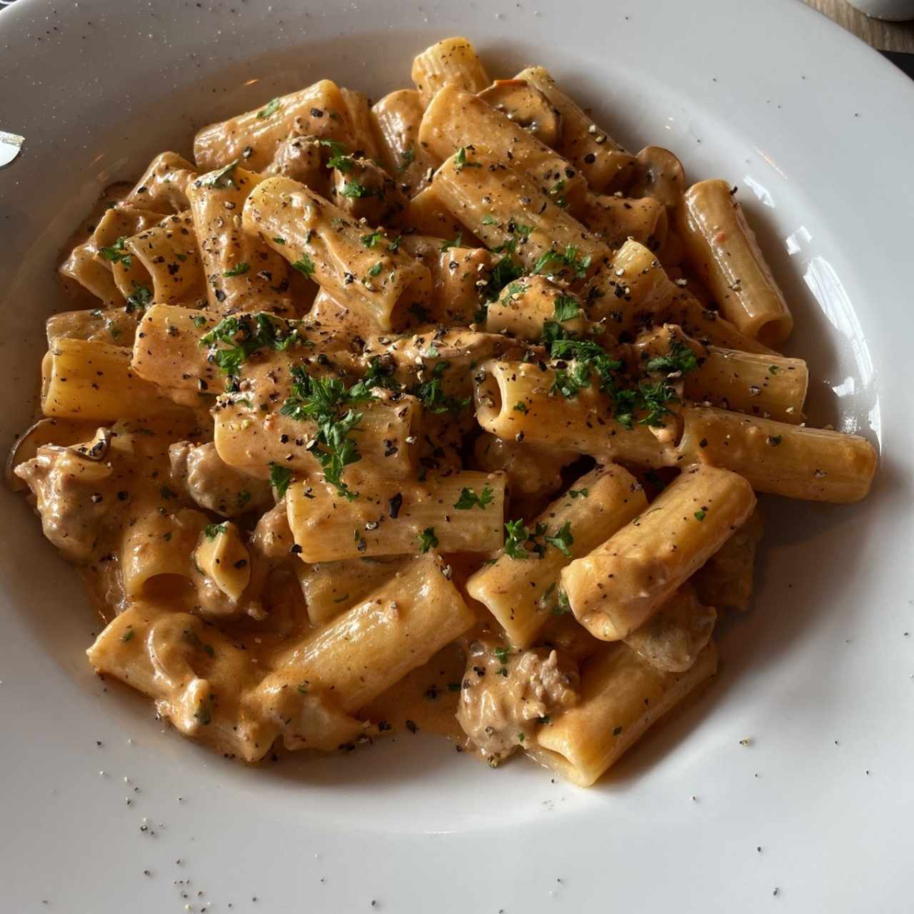 Pasta - Rigatoni Alla Boscaiolla