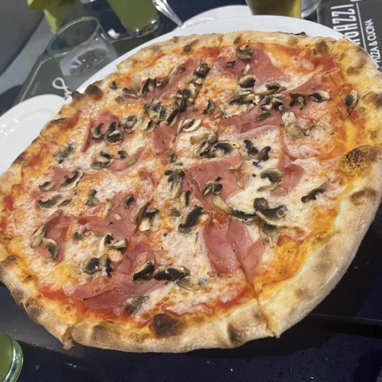 Pizza - Prosciutto E Funghi